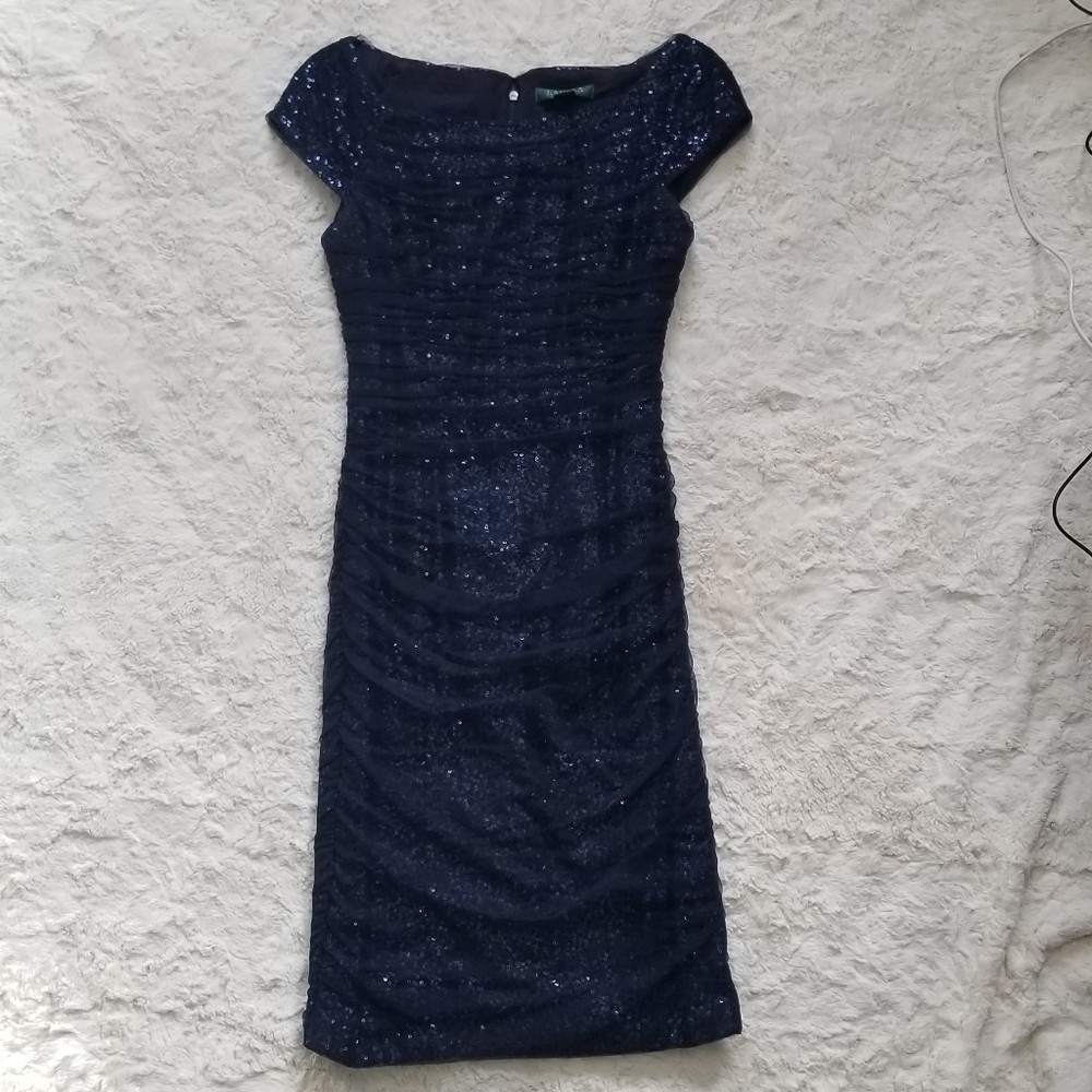 Ralph Lauren sequin cocktail dress
